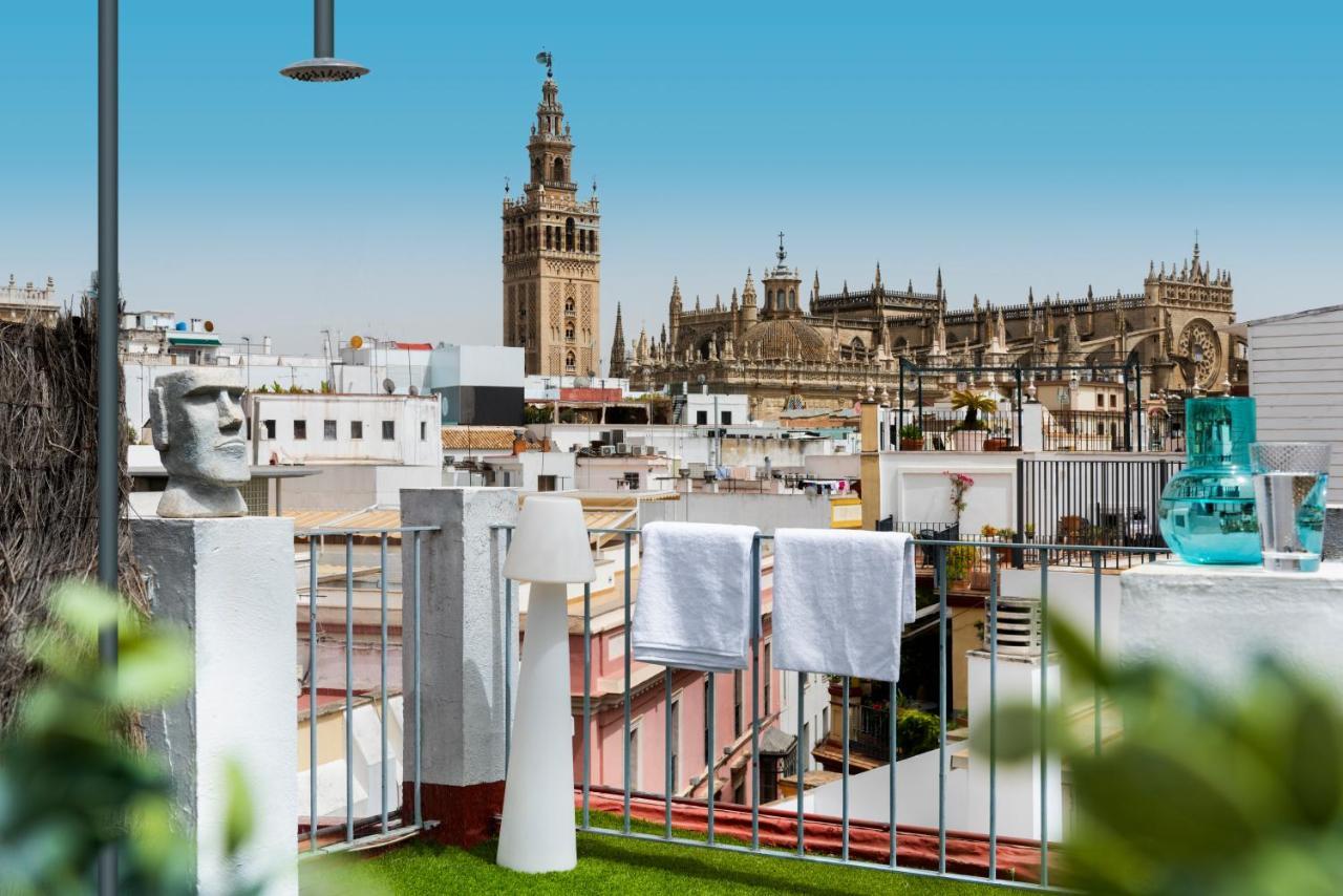 Monkeys Apartments Luxury Penthouse Cathedral & Terrace Sevilha Exterior foto